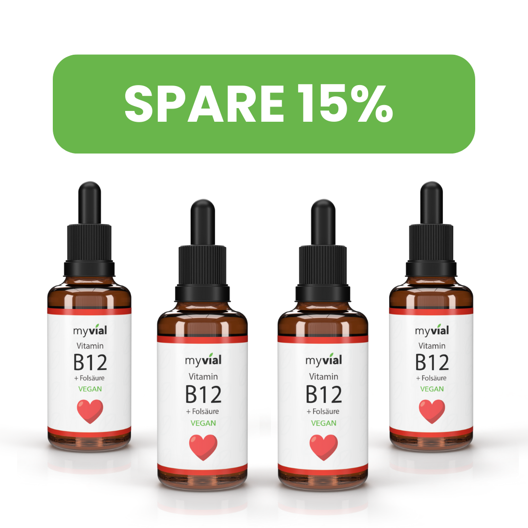 Vitamin B12 Tropfen + Folsäure