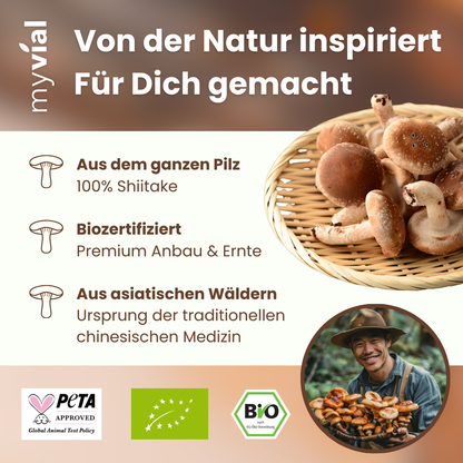 Bio Shiitake Kapseln