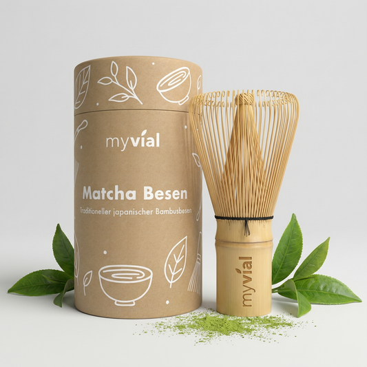Premium Matcha Besen (Chasen) aus Bambus