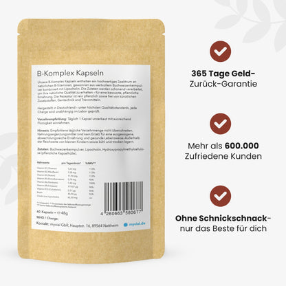 Vitamin B Komplex Kapseln
