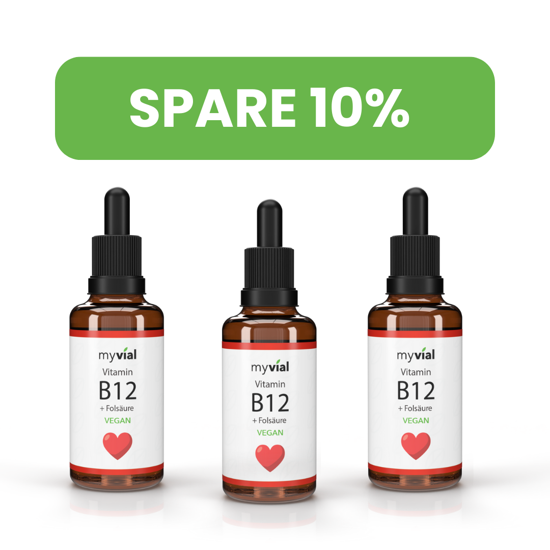 Vitamin B12 Tropfen + Folat