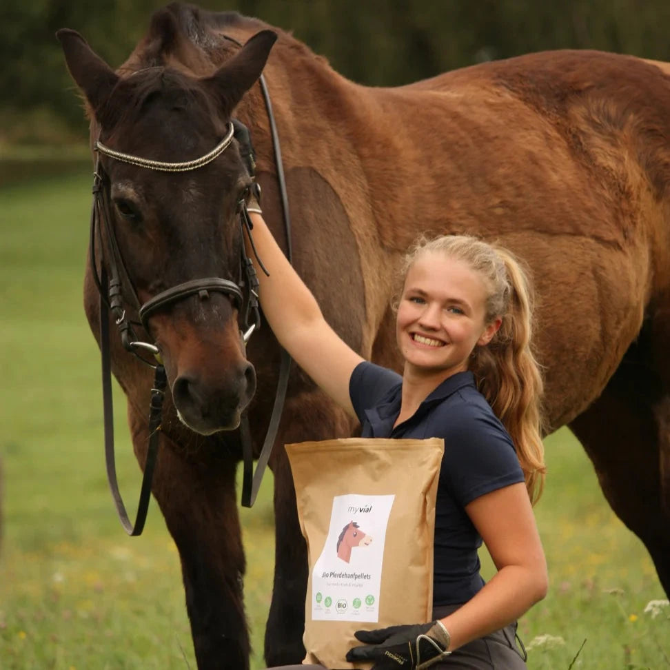 Bio Pferdehanf Hanfpellets Leckerli 5kg