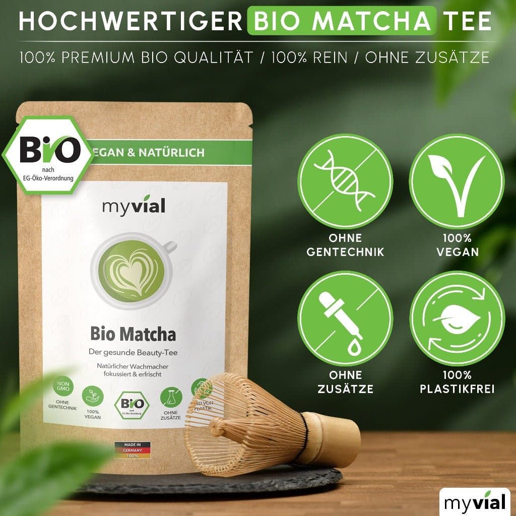 Bio Matcha Pulver aus Japan