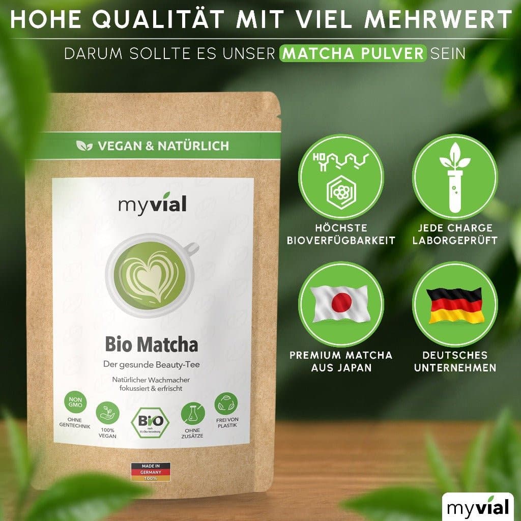 Bio Matcha Pulver aus Japan