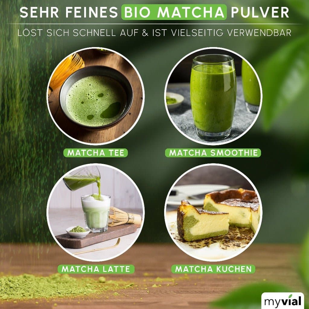 Bio Matcha Pulver aus Japan