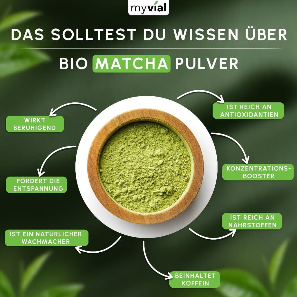 Bio Matcha Pulver aus Japan