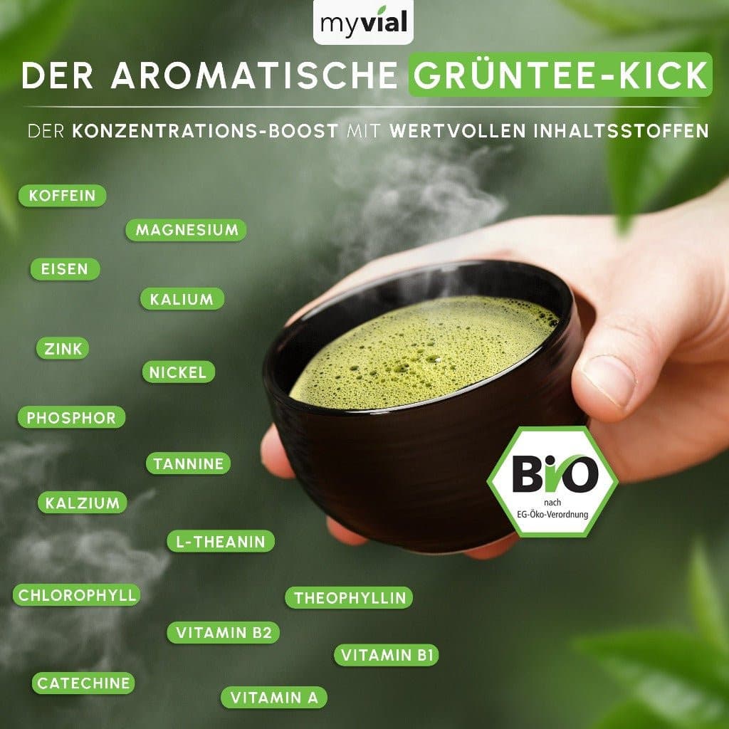 Bio Matcha Pulver aus Japan